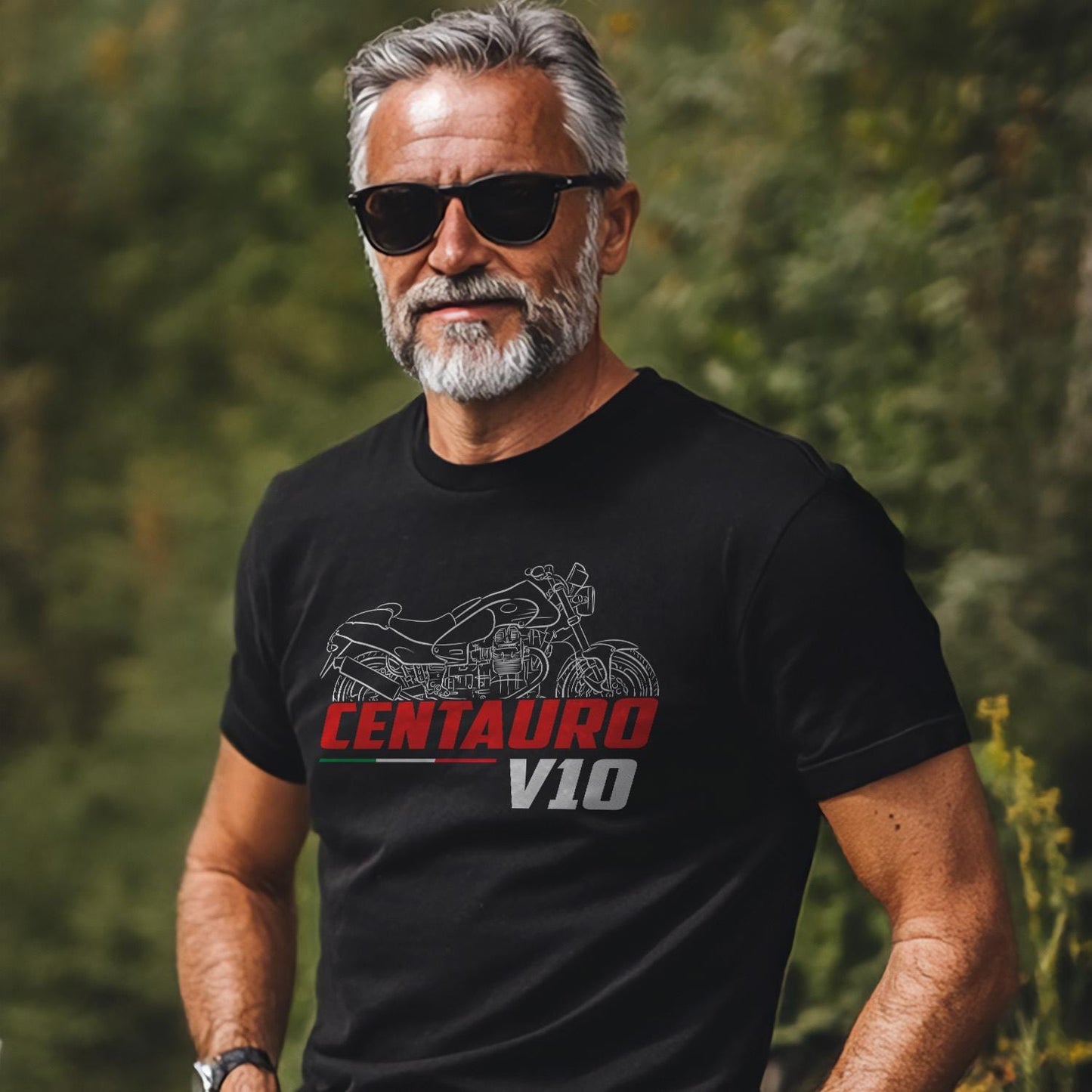 Moto Guzzi V10 Centauro Inspired T-Shirt - Motorcycle Tee Shirt for Riders