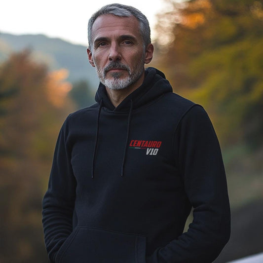 Moto Guzzi V10 Centauro Inspired Hoodie - Motorcycle Sweatshirt for Riders