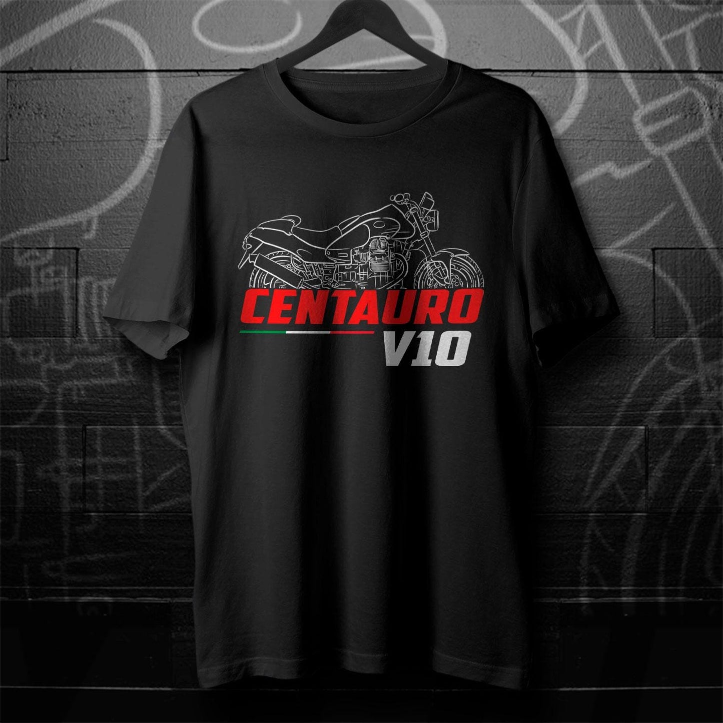 Moto Guzzi V10 Centauro Inspired T-Shirt - Motorcycle Tee Shirt for Riders