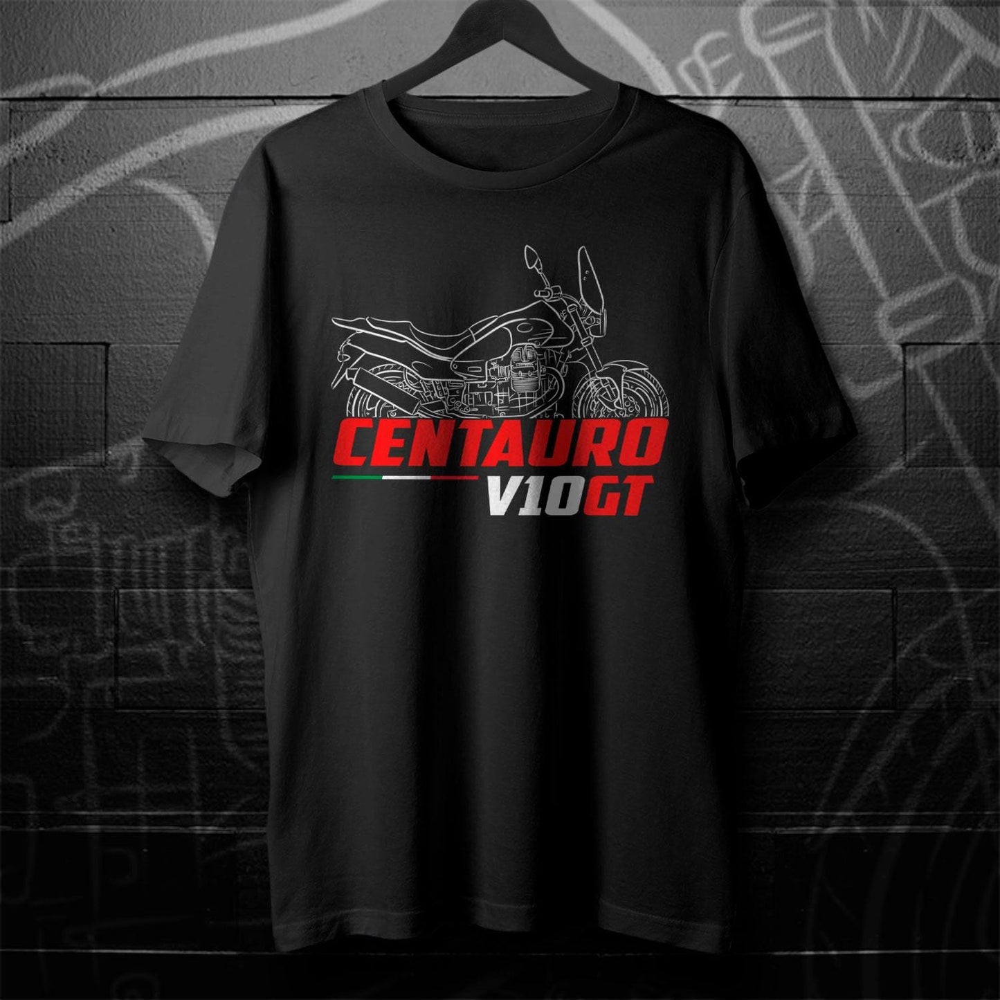 Moto Guzzi V10 Centauro Inspired T-Shirt - Motorcycle Tee Shirt for Riders