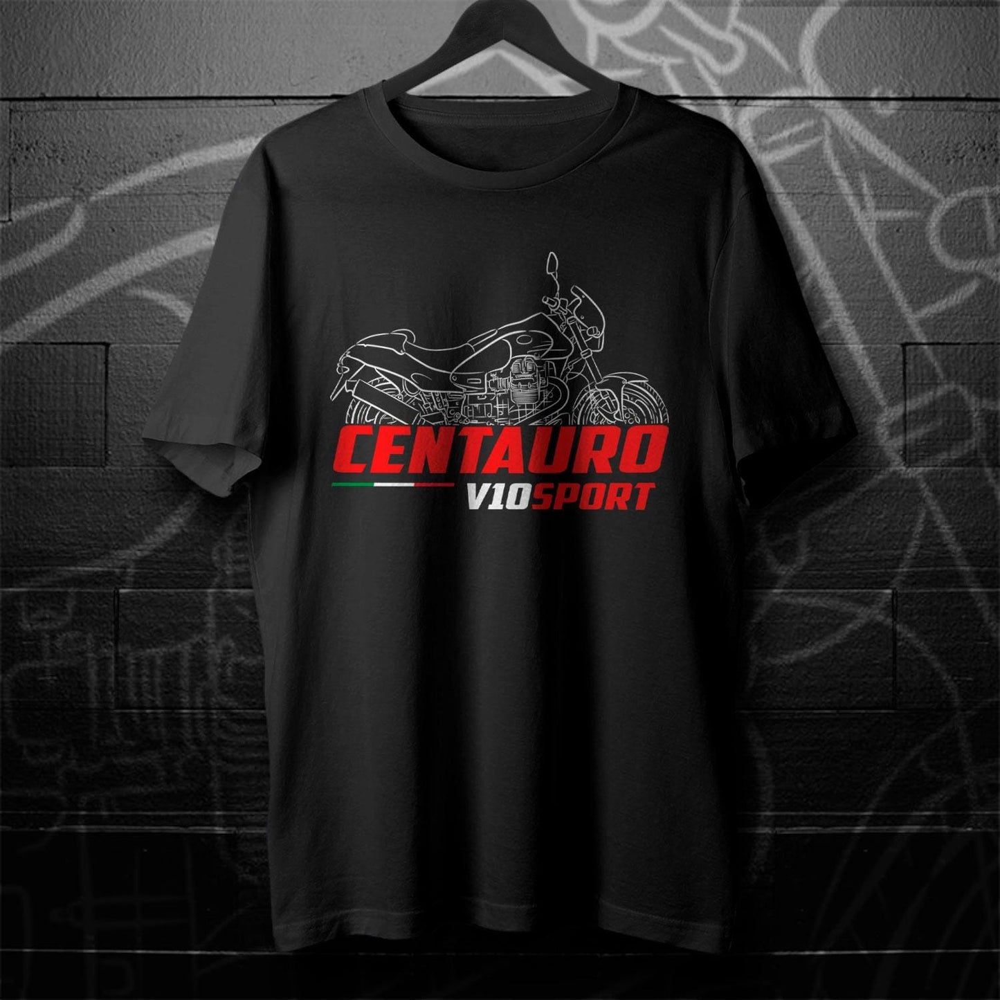 Moto Guzzi V10 Centauro Inspired T-Shirt - Motorcycle Tee Shirt for Riders