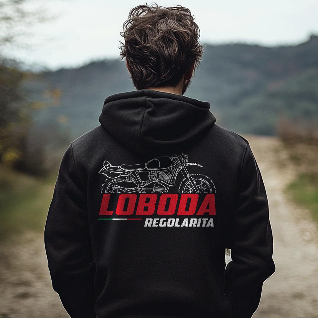Moto Guzzi Lodola 235 Regolarita Inspired Hoodie - Motorcycle Sweatshirt for Riders