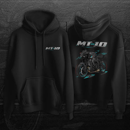 Yamaha MT-10 2022-25 Inspired Hoodies - Motorcycle Sweatshirt for Riders