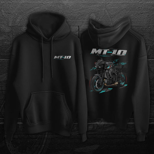 Yamaha MT-10 2022-25 Inspired Hoodies - Motorcycle Sweatshirt for Riders