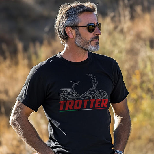 Moto Guzzi Trotter Inspired T-Shirt - Motorcycle Tee Shirt for Riders