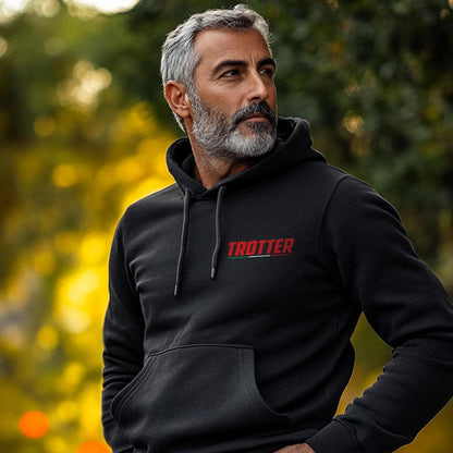 Moto Guzzi Trotter Inspired Hoodie - Motorcycle Sweatshirt for Riders