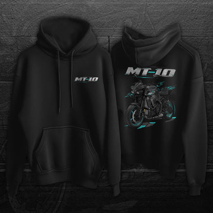 Yamaha MT-10 2022-25 Inspired Hoodies - Motorcycle Sweatshirt for Riders
