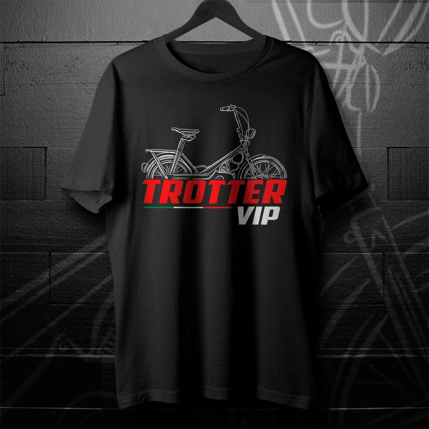 Moto Guzzi Trotter Inspired T-Shirt - Motorcycle Tee Shirt for Riders