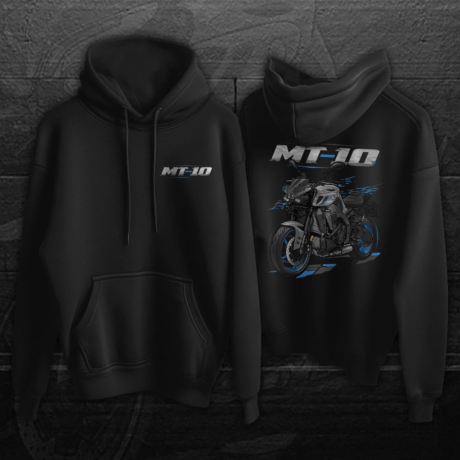 Yamaha MT-10 2022-25 Inspired Hoodies - Motorcycle Sweatshirt for Riders