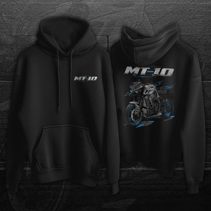 Yamaha MT-10 2022-25 Inspired Hoodies - Motorcycle Sweatshirt for Riders
