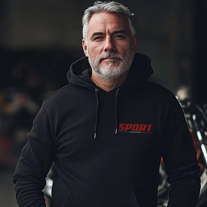 Moto Guzzi Sport Inspired Hoodie - Motorcycle Sweatshirt for Riders