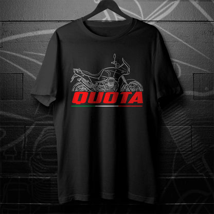 Moto Guzzi Quota 1100ES 1998 - 2001 Inspired T-Shirt - Motorcycle Tee Shirt for Riders