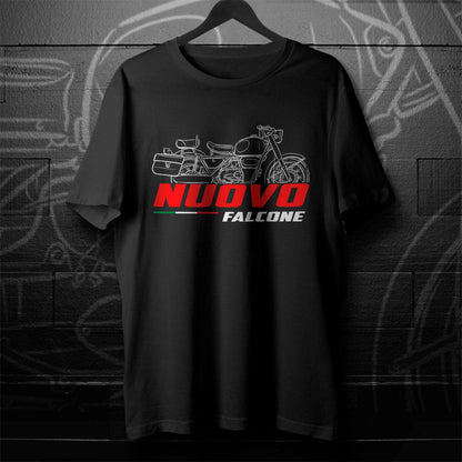 Moto Guzzi Nuovo Falcone Inspired T-Shirt - Motorcycle Tee Shirt for Riders