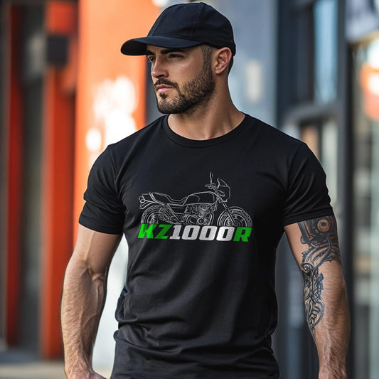 Kawasaki KZ1000R Eddie Lawson Replica 1981 - 1984 Inspired T-Shirt - Motorcycle Tee Shirt for Riders