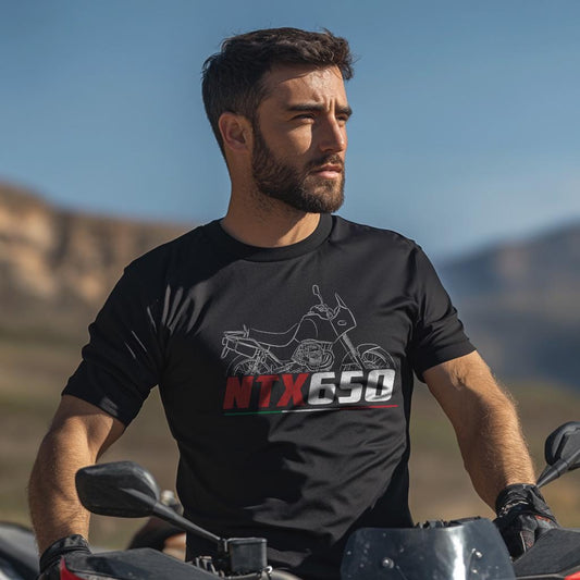 Moto Guzzi NTX 650 Inspired T-Shirt - Motorcycle Tee Shirt for Riders