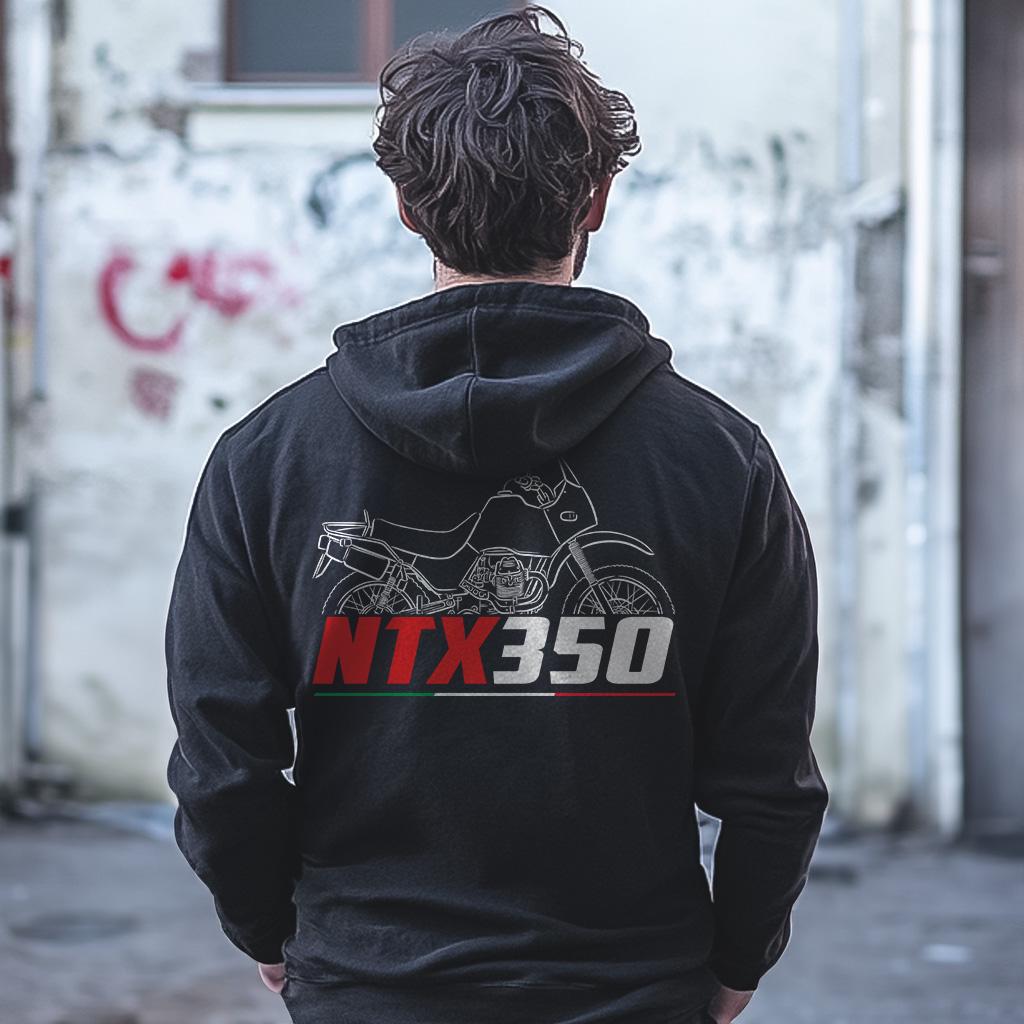 Moto Guzzi NTX 350 1987 - 1990 Inspired Hoodie - Motorcycle Sweatshirt for Riders