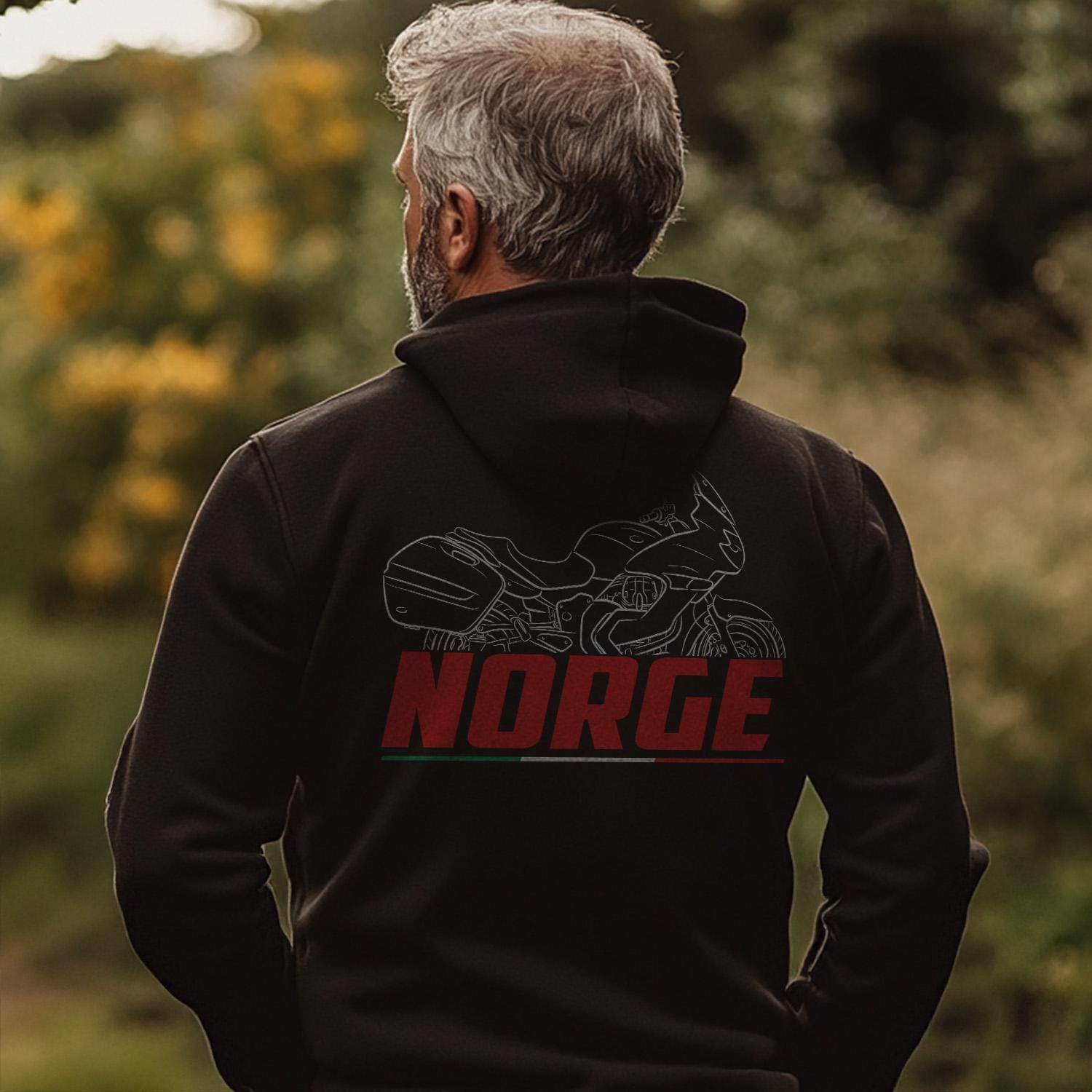 Moto Guzzi Norge 1200 2006 - 2009 Inspired Hoodie - Motorcycle Sweatshirt for Riders