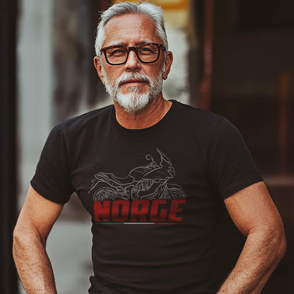 Moto Guzzi Norge 850 Inspired T-Shirt - Motorcycle Tee Shirt for Riders