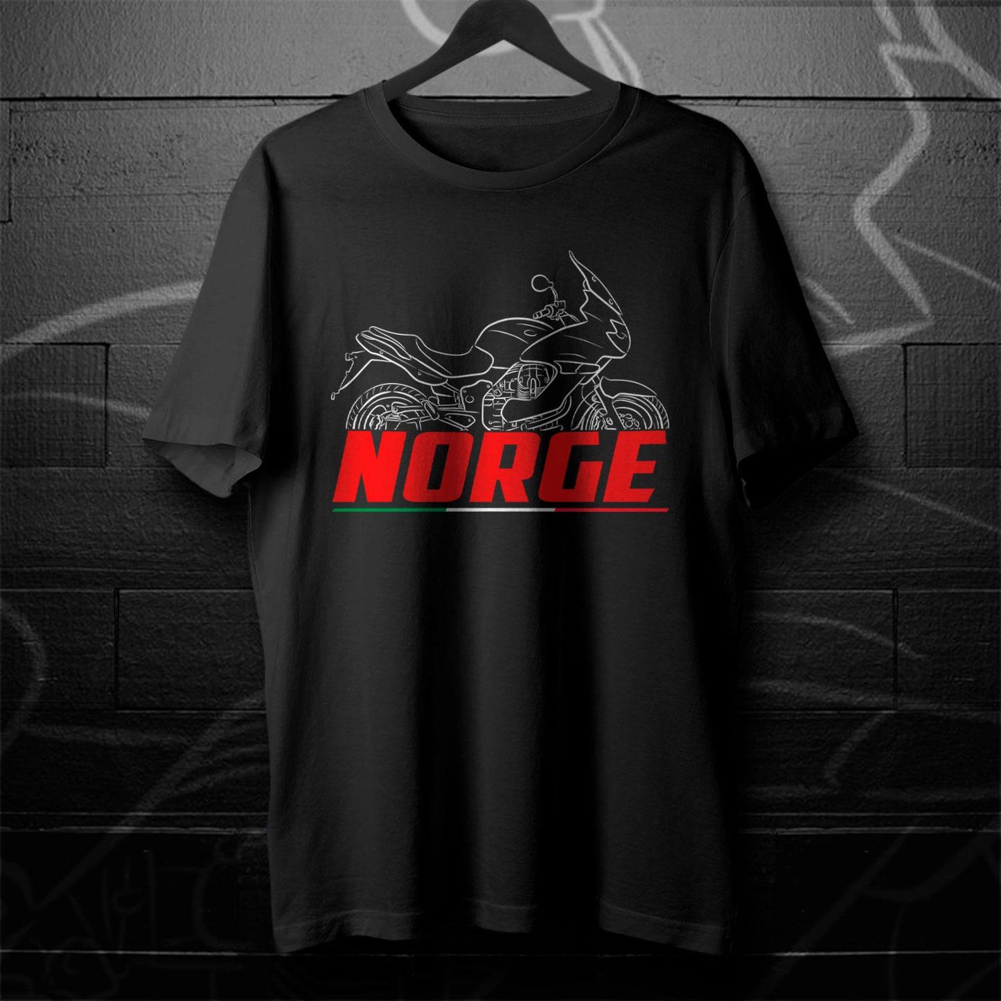 Moto Guzzi Norge 850 Inspired T-Shirt - Motorcycle Tee Shirt for Riders