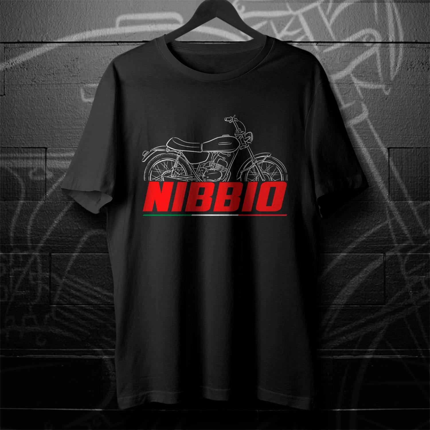 Moto Guzzi Nibbio 50 1975 - 1979 Inspired T-Shirt - Motorcycle Tee Shirt for Riders