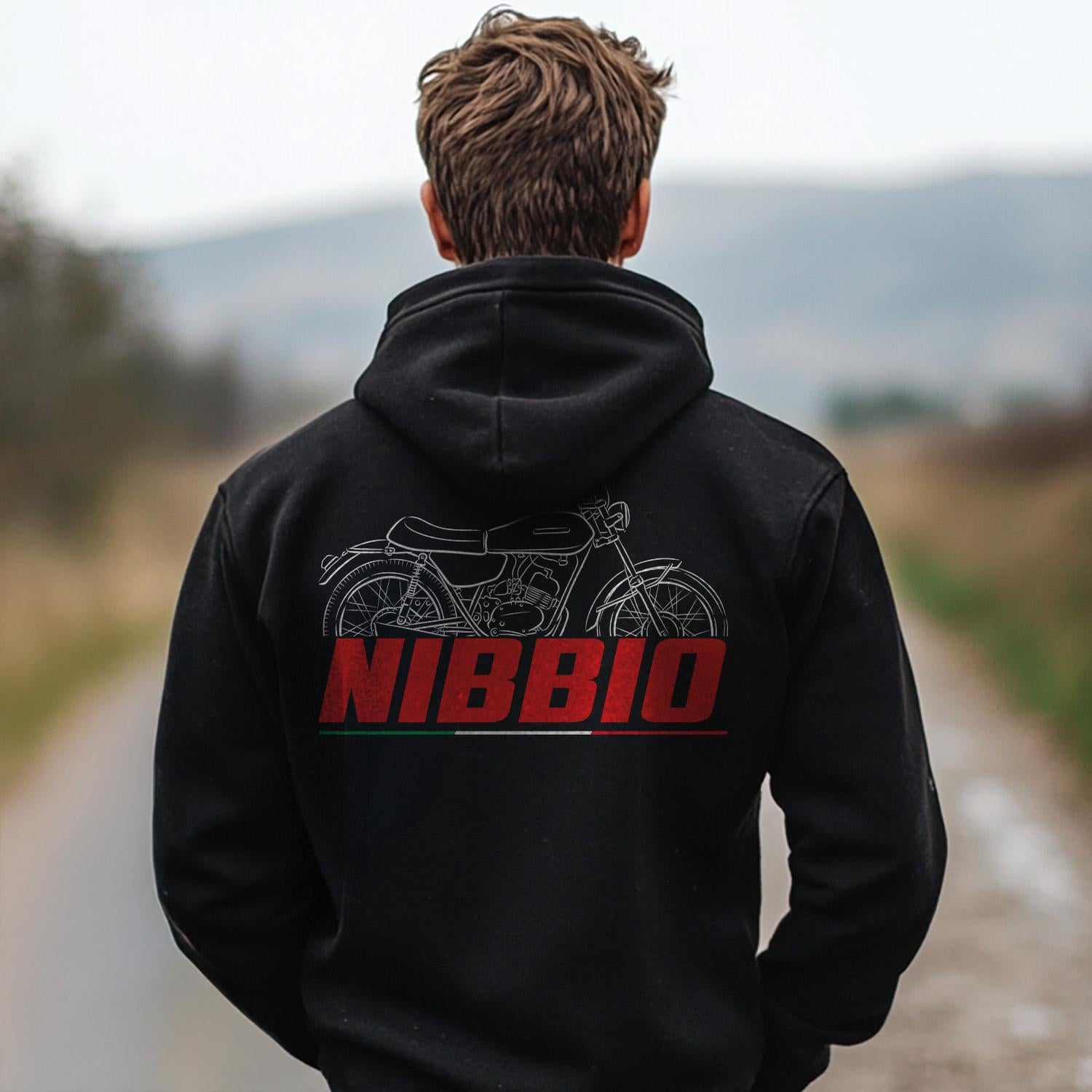 Moto Guzzi Nibbio 50 1975 - 1979 Inspired Hoodie - Motorcycle Sweatshirt for Riders