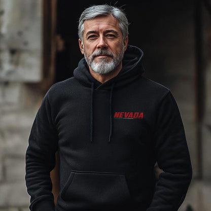 Moto Guzzi Nevada 350 1991 - 1999 Inspired Hoodie - Motorcycle Sweatshirt for Riders