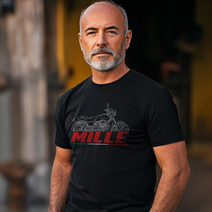 Moto Guzzi Mille GT 1000 1987 - 1994 Inspired T-Shirt - Motorcycle Tee Shirt for Riders
