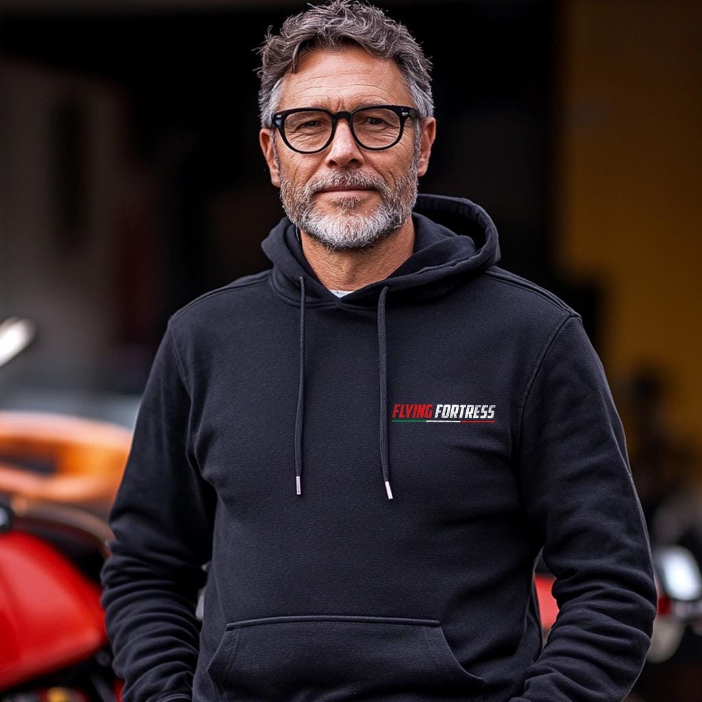 Moto Guzzi MGX-21 Flying Fortress 2016 - 2020 Inspired Hoodie - Motorcycle Sweatshirt for Riders