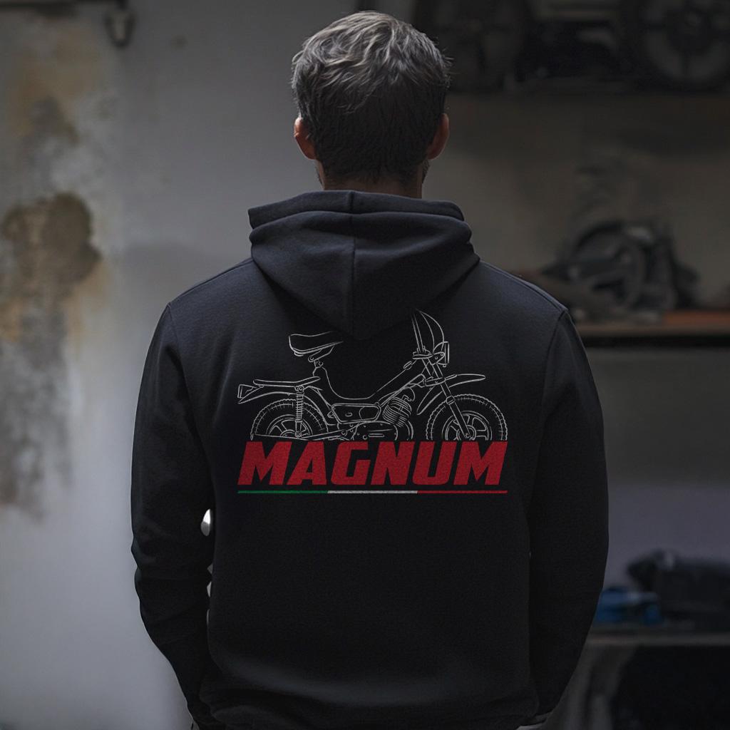 Moto Guzzi Magnum 50 1976 - 1979 Inspired Hoodie - Motorcycle Sweatshirt for Riders