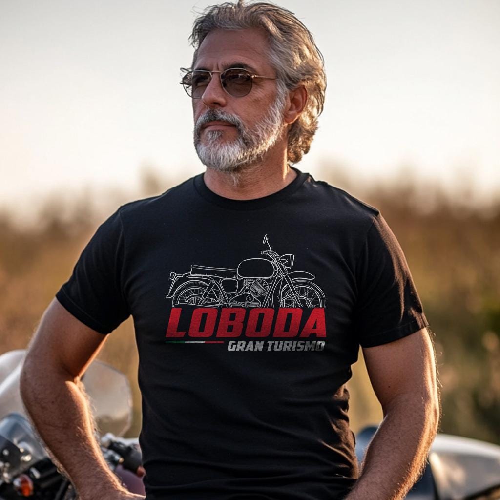 Moto Guzzi Lodola Gran Turismo 235 1959 - 1965 Inspired T-Shirt - Motorcycle Tee Shirt for Riders