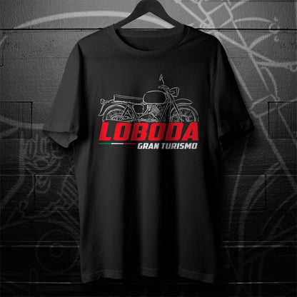 Moto Guzzi Lodola Gran Turismo 235 1959 - 1965 Inspired T-Shirt - Motorcycle Tee Shirt for Riders