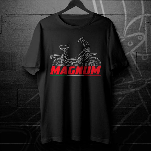 Moto Guzzi Magnum 50 1976 - 1979 Inspired T-Shirt - Motorcycle Tee Shirt for Riders