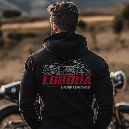 Moto Guzzi Lodola Gran Turismo 235 1959 - 1965 Inspired Hoodie - Motorcycle Sweatshirt for Riders