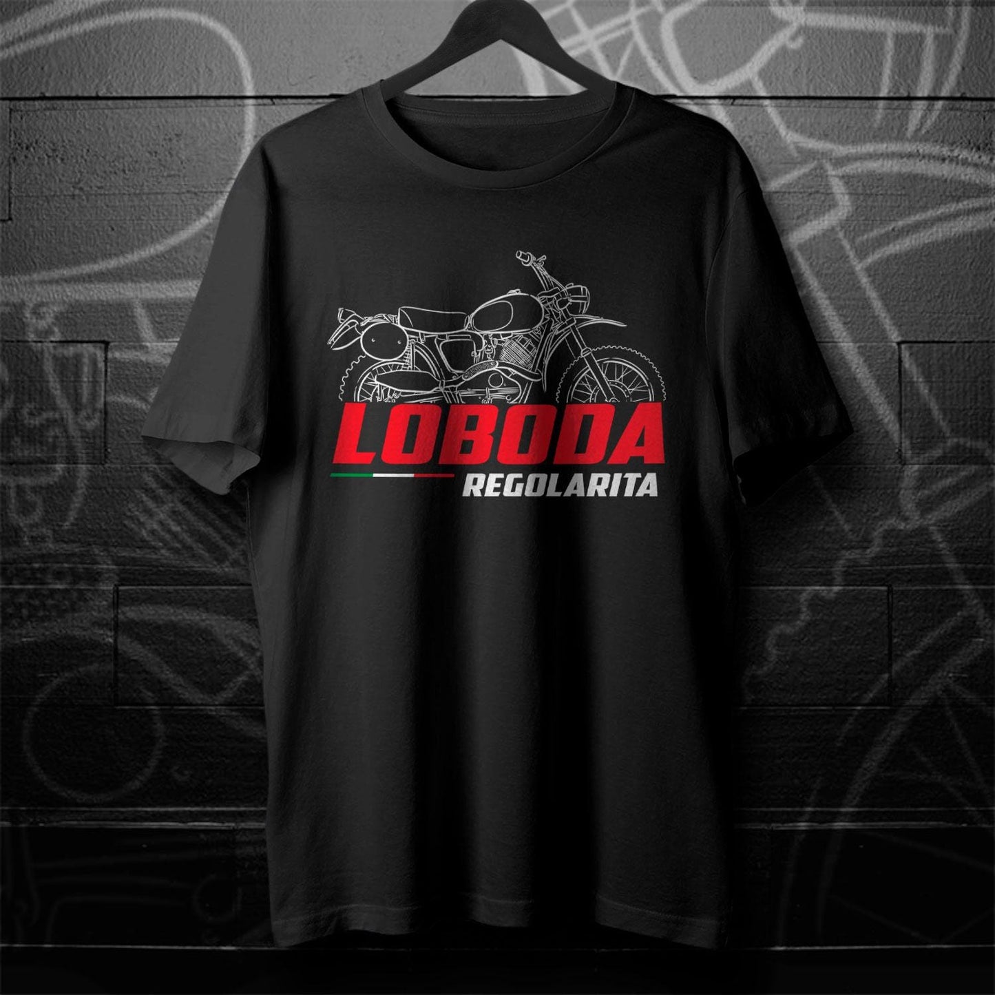 Moto Guzzi Lodola 250 Regolarita 1961 - 1963 Inspired T-Shirt - Motorcycle Tee Shirt for Riders