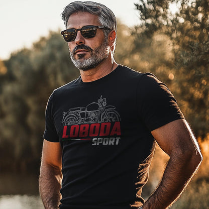 Moto Guzzi Loboda 175 Inspired T-Shirt - Motorcycle Tee Shirt for Riders