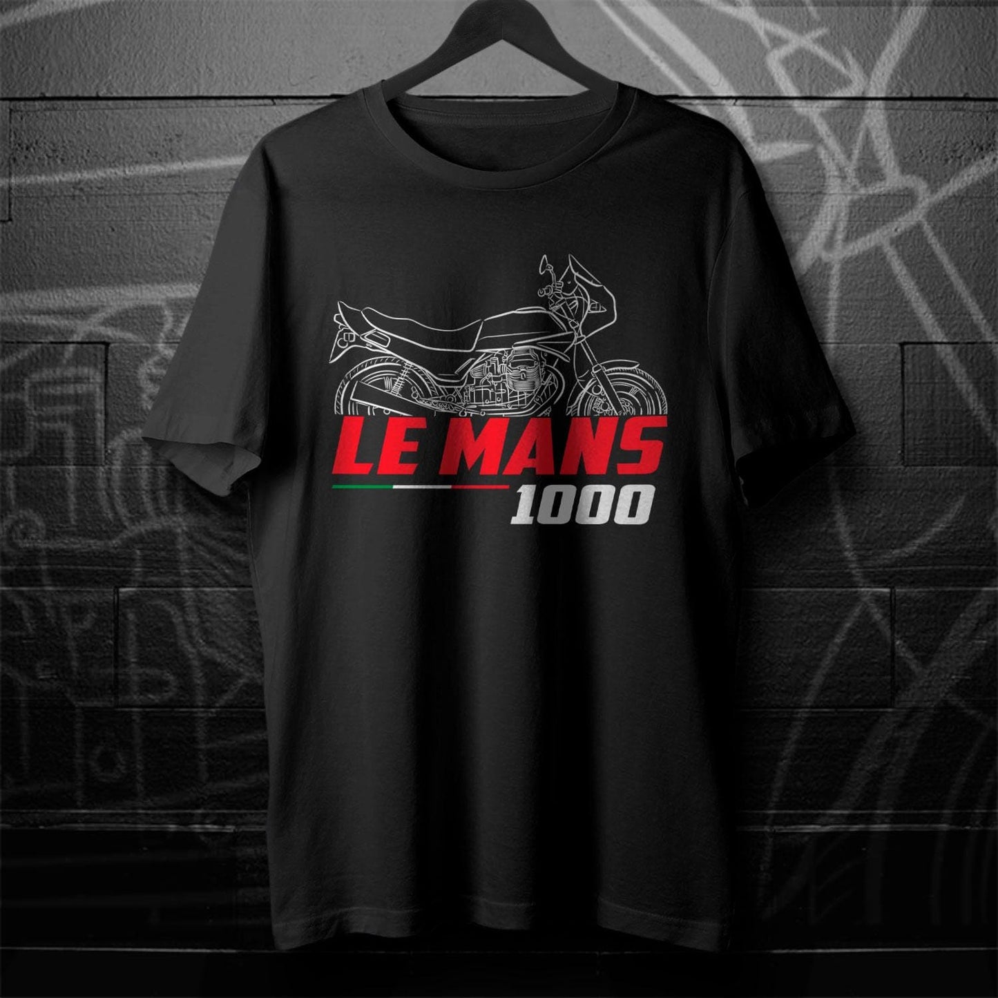 Moto Guzzi Le Mans 1000 MK Inspired T-Shirt - Motorcycle Tee Shirt for Riders
