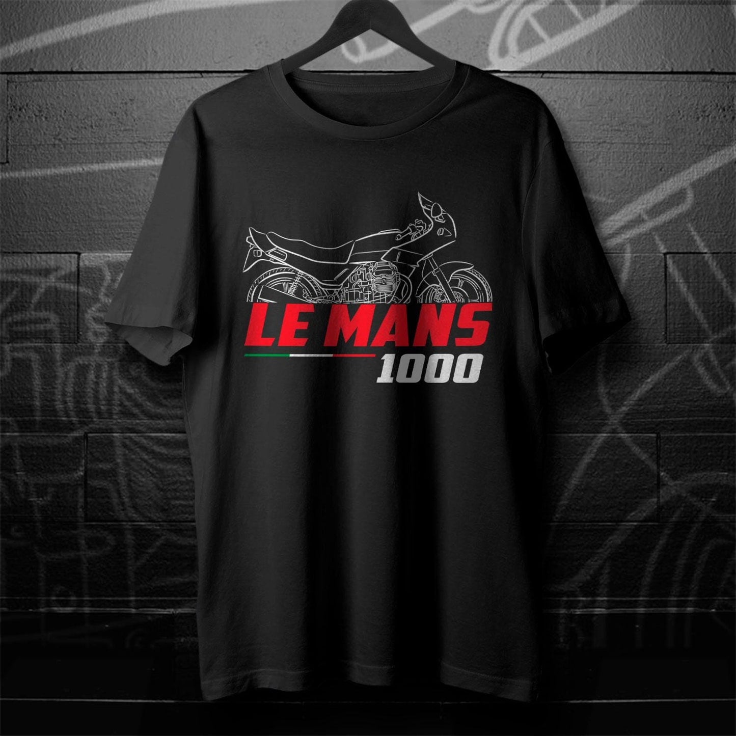 Moto Guzzi Le Mans 1000 MK Inspired T-Shirt - Motorcycle Tee Shirt for Riders