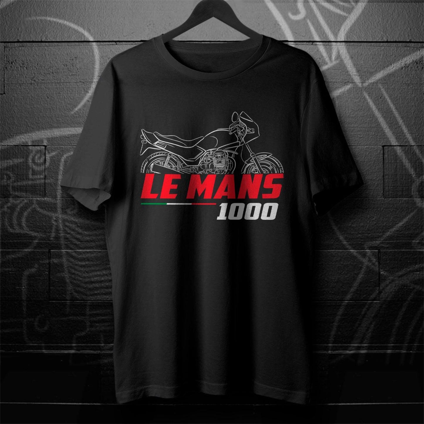Moto Guzzi Le Mans 1000 MK Inspired T-Shirt - Motorcycle Tee Shirt for Riders