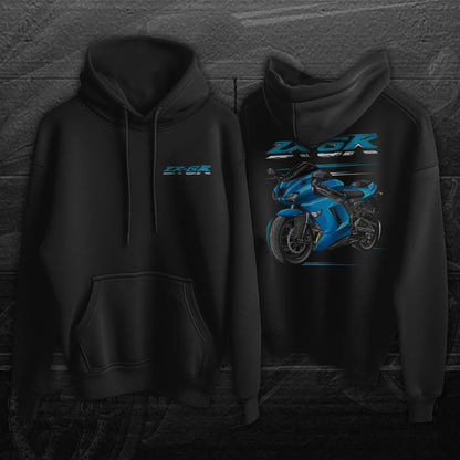Kawasaki ZX-6R 2007-08 Inspired Hoodie - Motorcycle Sweatshirt for Riders