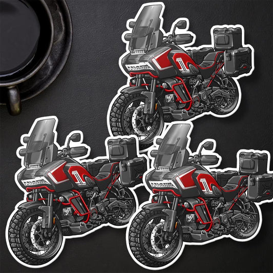 Harley-Davidson Pan-America & CVO Stickers - Set of 3 Biker Motorcycle Decals