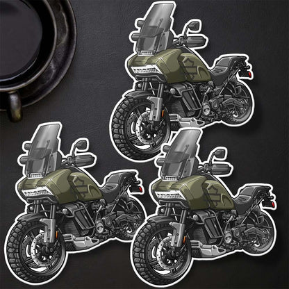 Harley-Davidson Pan-America & CVO Stickers - Set of 3 Biker Motorcycle Decals