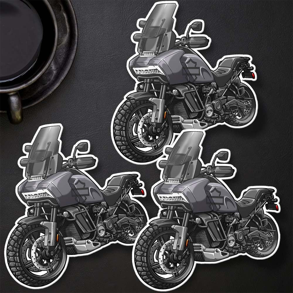 Harley-Davidson Pan-America & CVO Stickers - Set of 3 Biker Motorcycle Decals