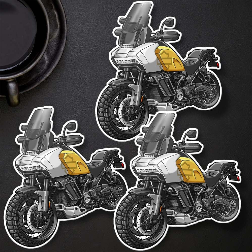 Harley-Davidson Pan-America & CVO Stickers - Set of 3 Biker Motorcycle Decals