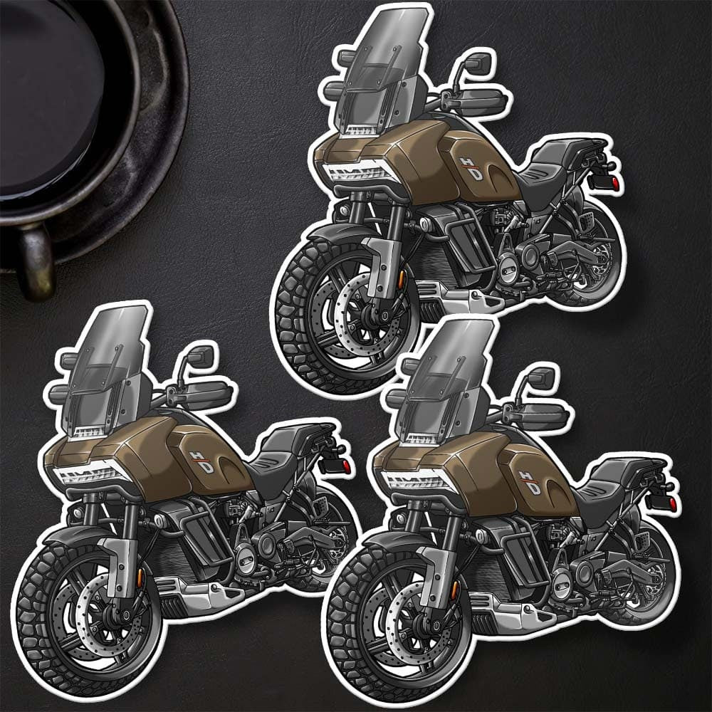 Harley-Davidson Pan-America & CVO Stickers - Set of 3 Biker Motorcycle Decals