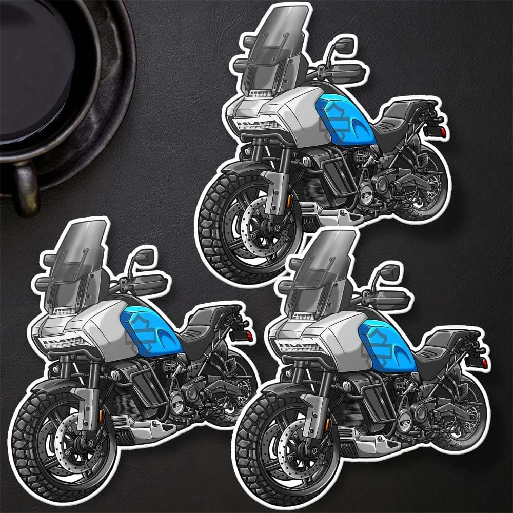 Harley-Davidson Pan-America & CVO Stickers - Set of 3 Biker Motorcycle Decals