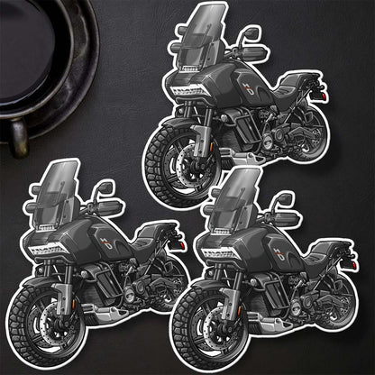 Harley-Davidson Pan-America & CVO Stickers - Set of 3 Biker Motorcycle Decals