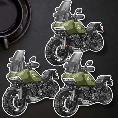 Harley-Davidson Pan-America & CVO Stickers - Set of 3 Biker Motorcycle Decals