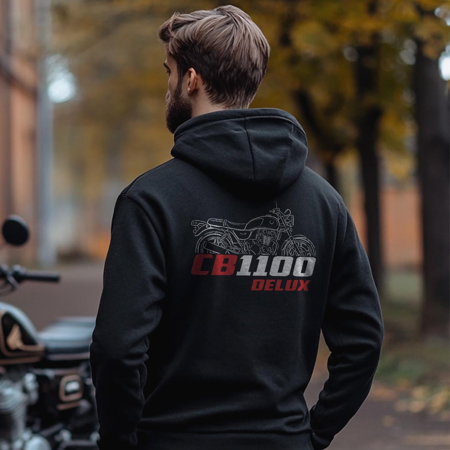 Honda CB1100 Inspired Hoodie - Motorcycle Sweatshirt