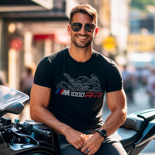 BMW M1000RR T-Shirt - Motorcycle Tee Shirt for Motorrad Riders