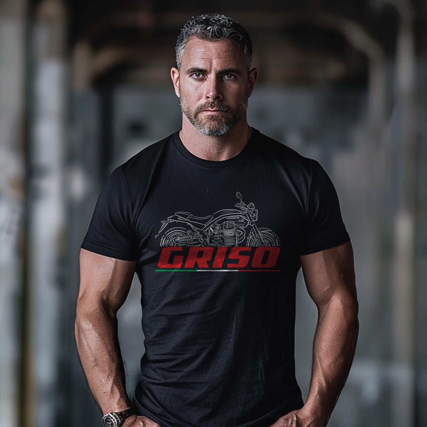 Moto Guzzi Griso 1200 2005 - 2016 Inspired T-Shirt - Motorcycle Tee Shirt for Riders